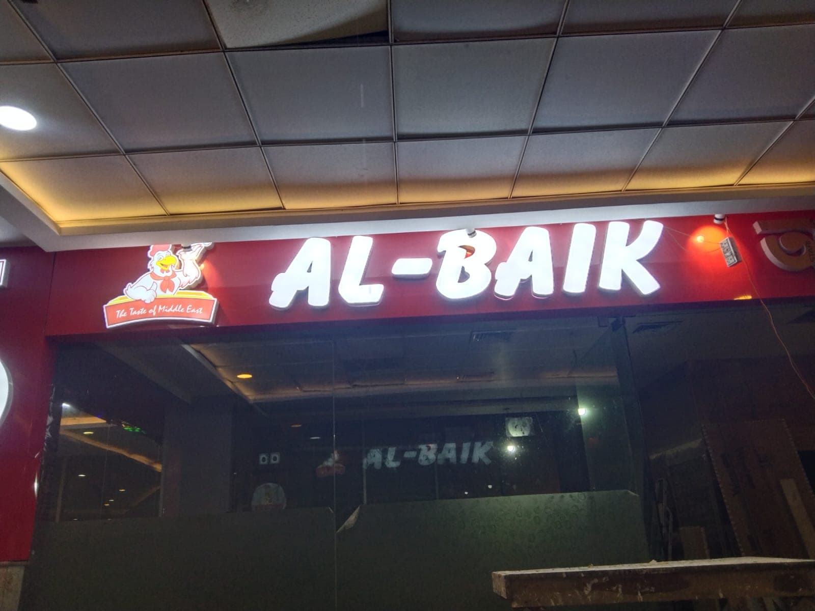 Dimensional channel letters on a building facade — Channel Letters project 3