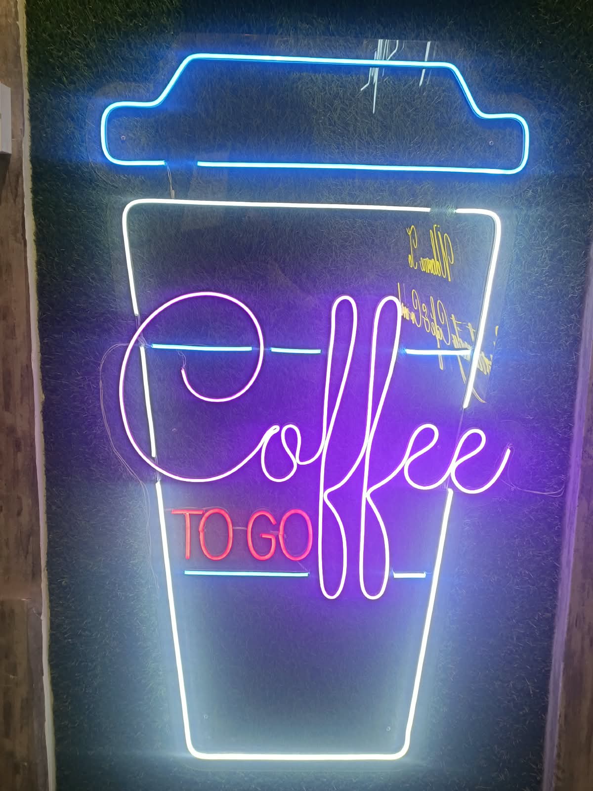 Illuminated neon-style sign — Neon Signage project 2